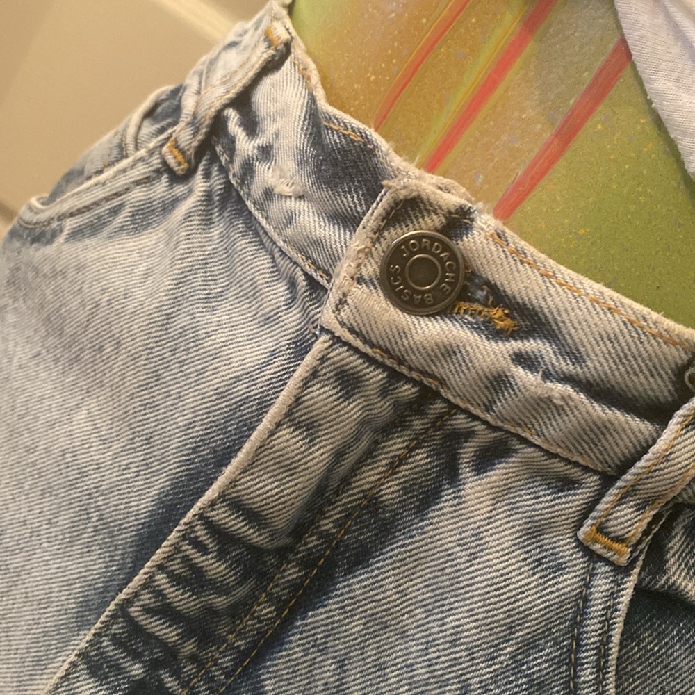 Vintage Blue JORDACHE Denim Jean Pencil Skirt - Picture 12 of 15